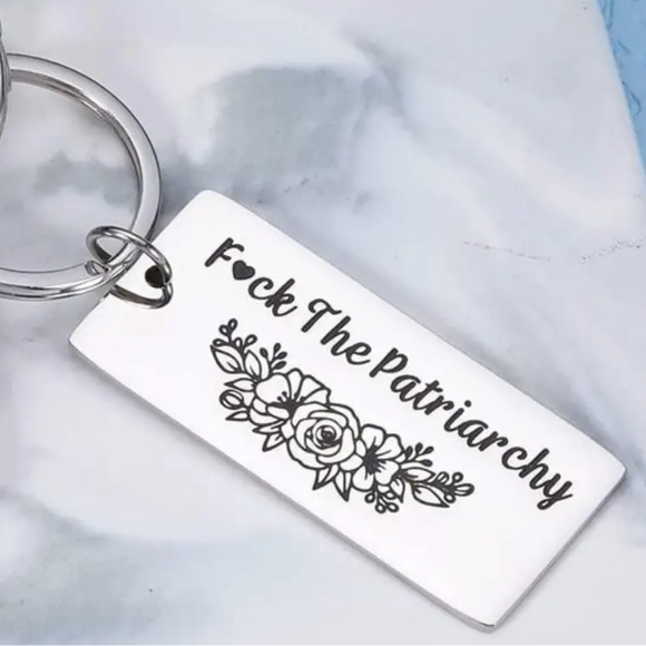 f the patriarchy keychain - Picture 1 of 2